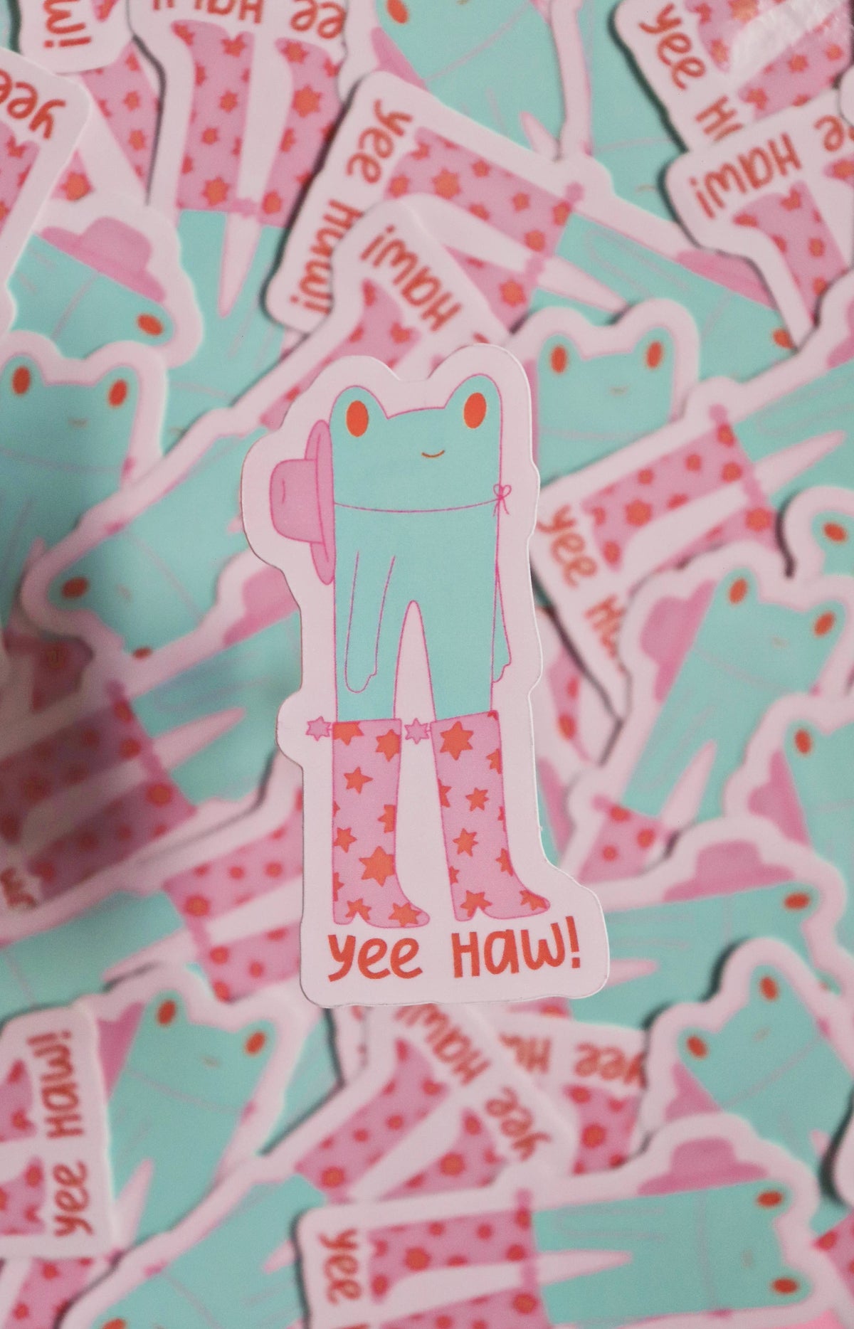 Yee Haw, I’m a Cowboy! | Glossy Waterproof Vinyl Sticker