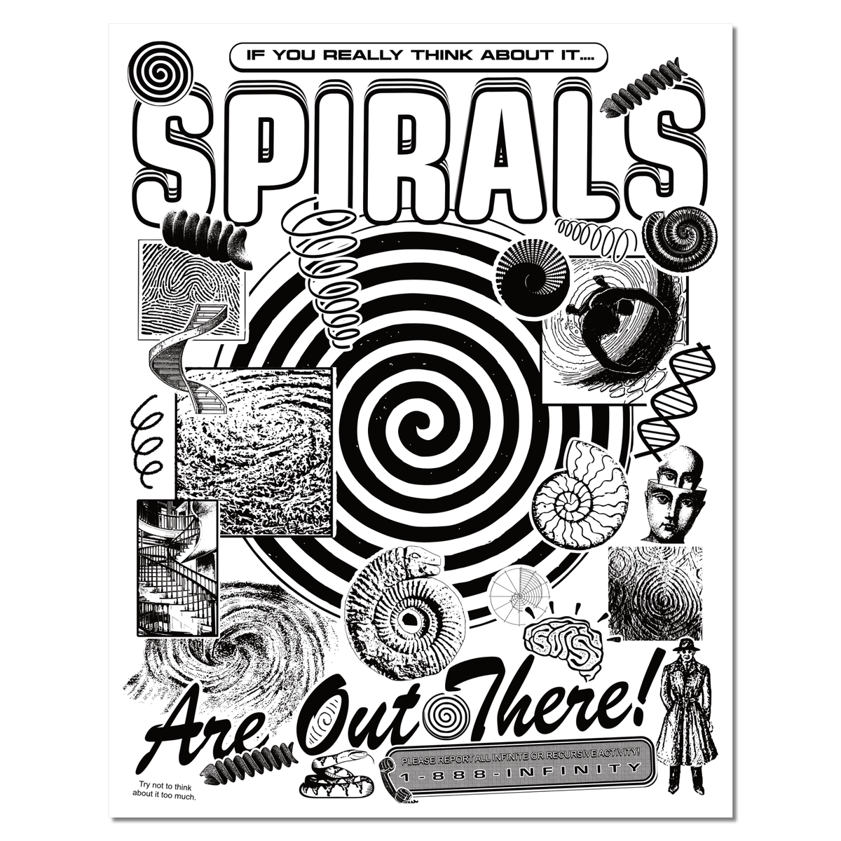 SPIRALS 8"x10" Poster