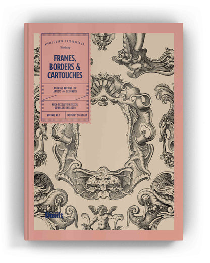 Vault Editions: Frames, Borders & Cartouches Reference Book