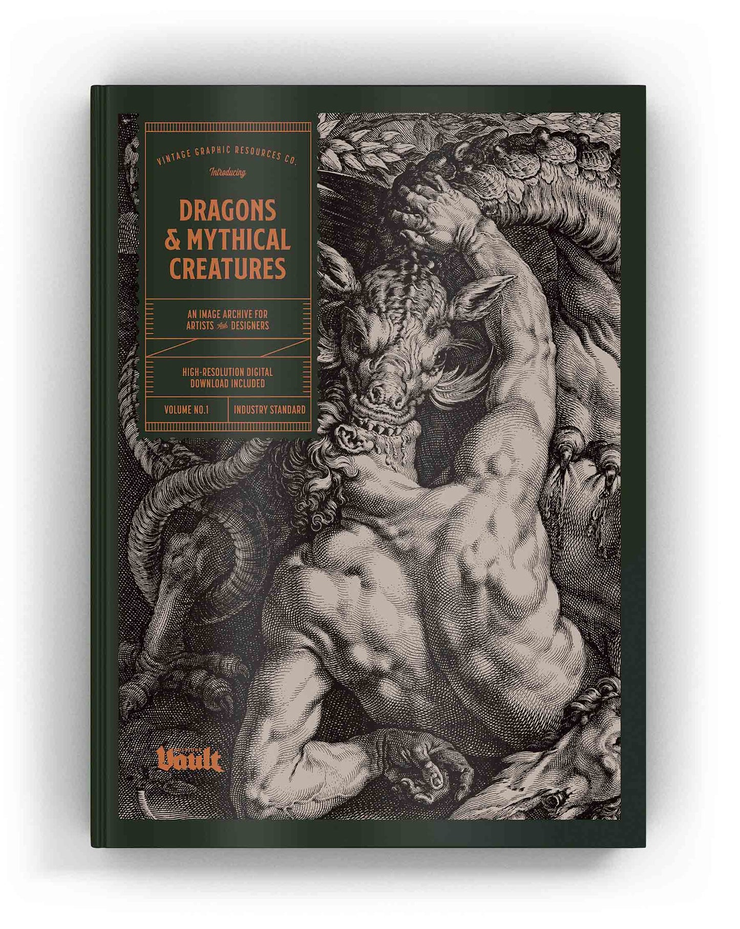 Vault Editions: Dragons & Mythical Creatures Reference Book