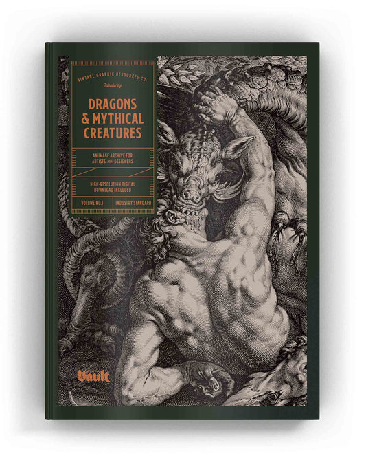 Vault Editions: Dragons & Mythical Creatures Reference Book