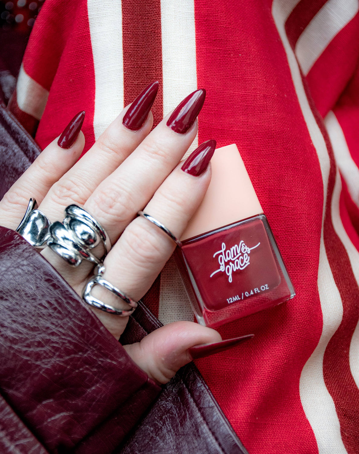 Non-Toxic Nail Polish - Crimson