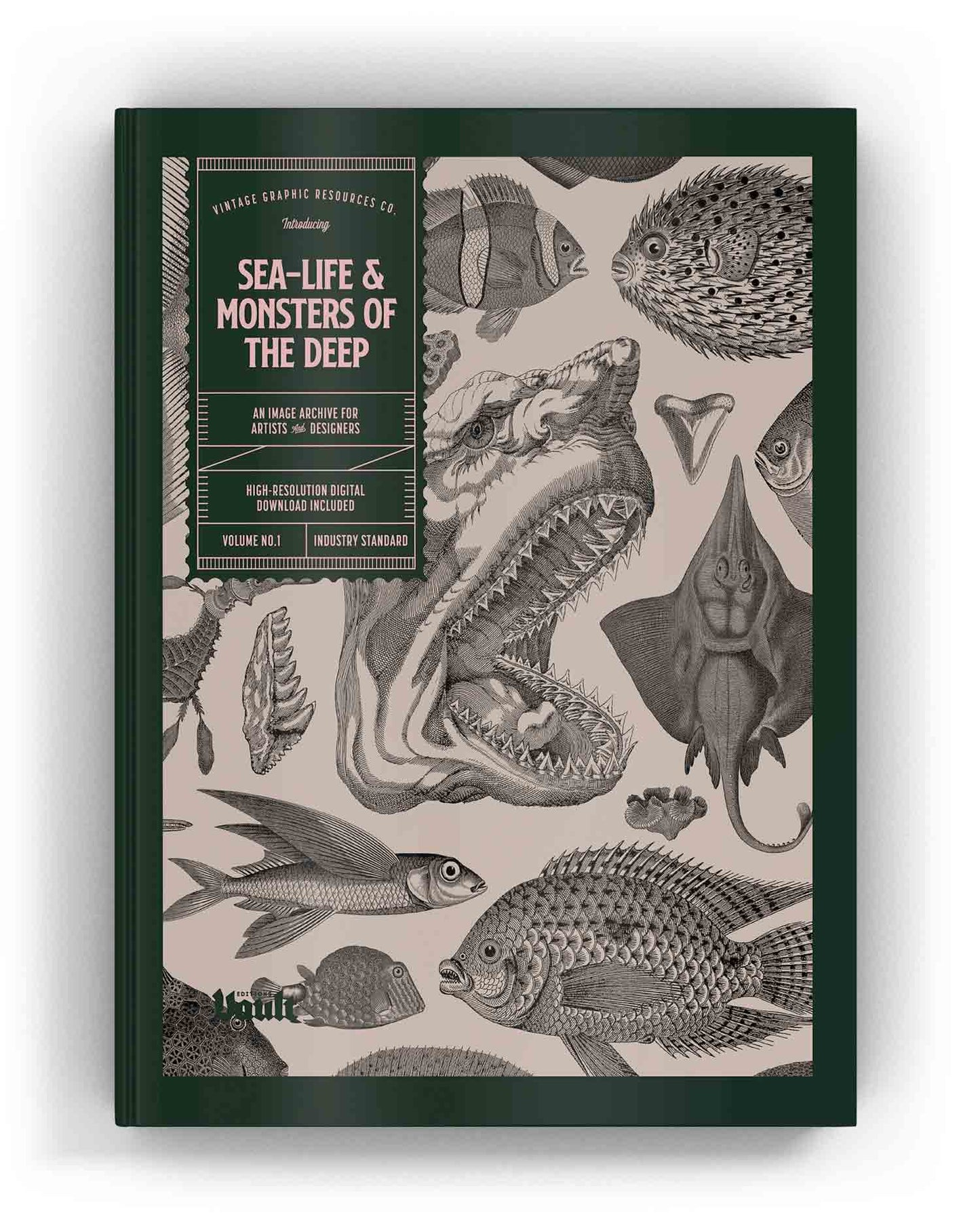 Vault Editions: Sea-Life & Monsters of the Deep Reference Book