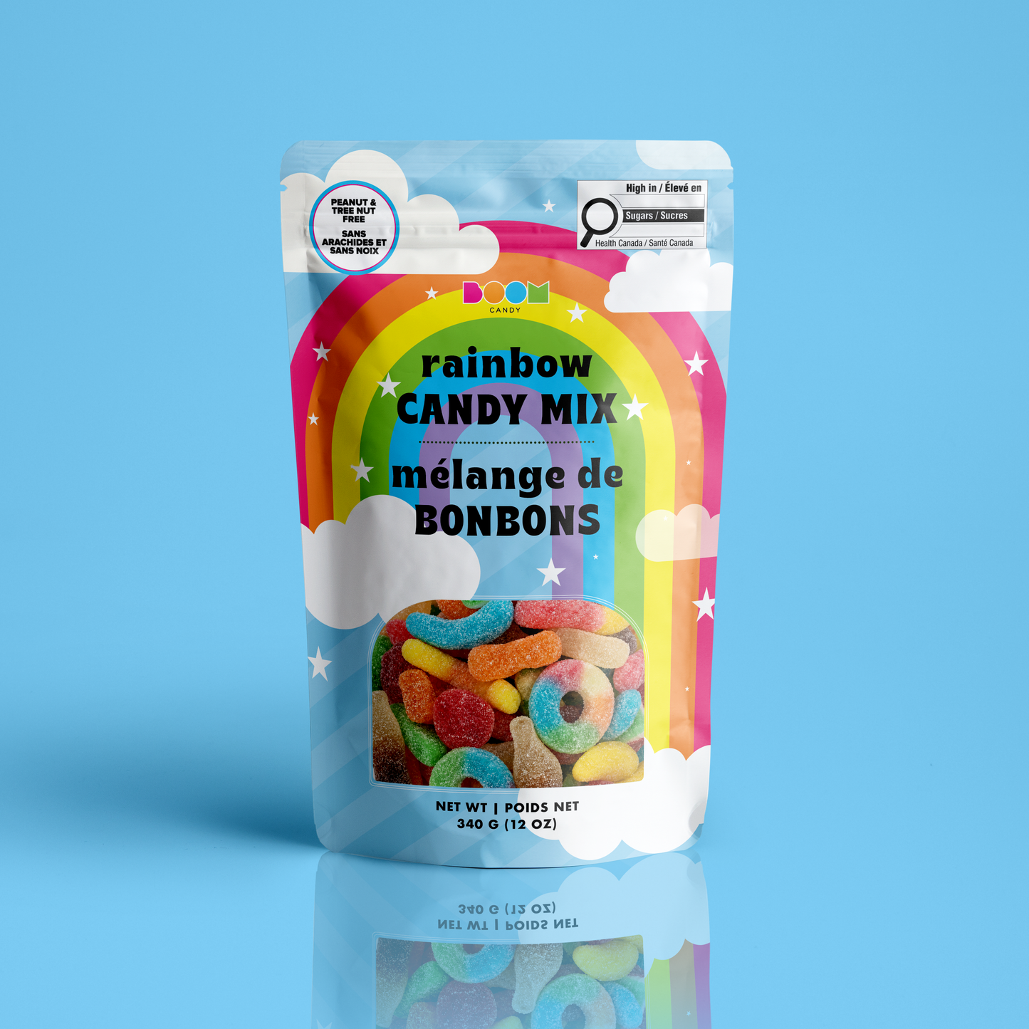 Rainbow Candy Mix | Colourful Sweet Candy | 340g