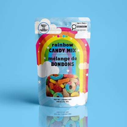 Rainbow Candy Mix | Colourful Sweet Candy | 340g