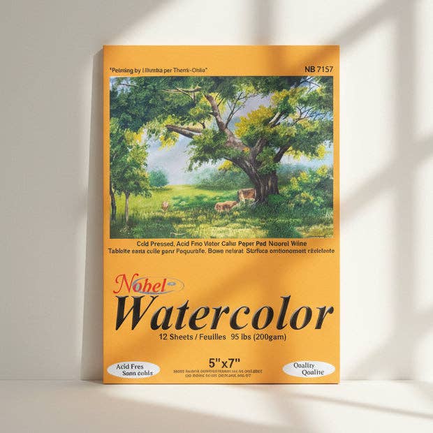 Holland Watercolor Paper - 5x7 Pad (12 Sheets)