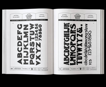 Vault Editions: Sign Painter & Lettering Artist Reference Book