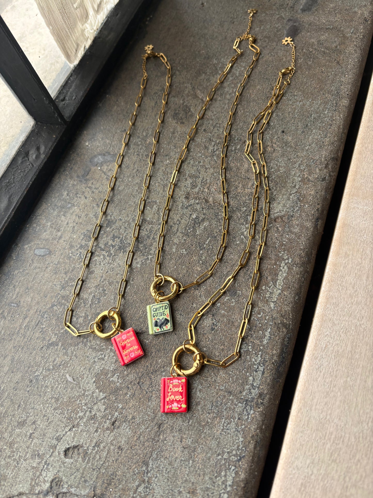 Bookish Necklaces