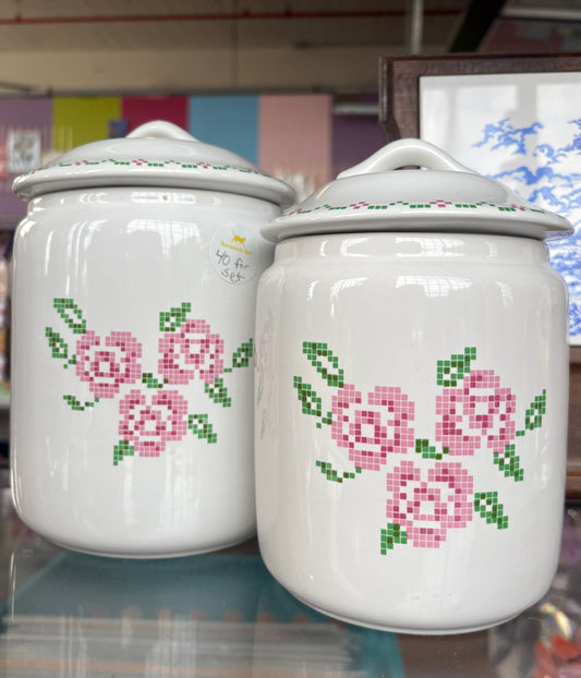 Boîtes Roses (Lot de deux)