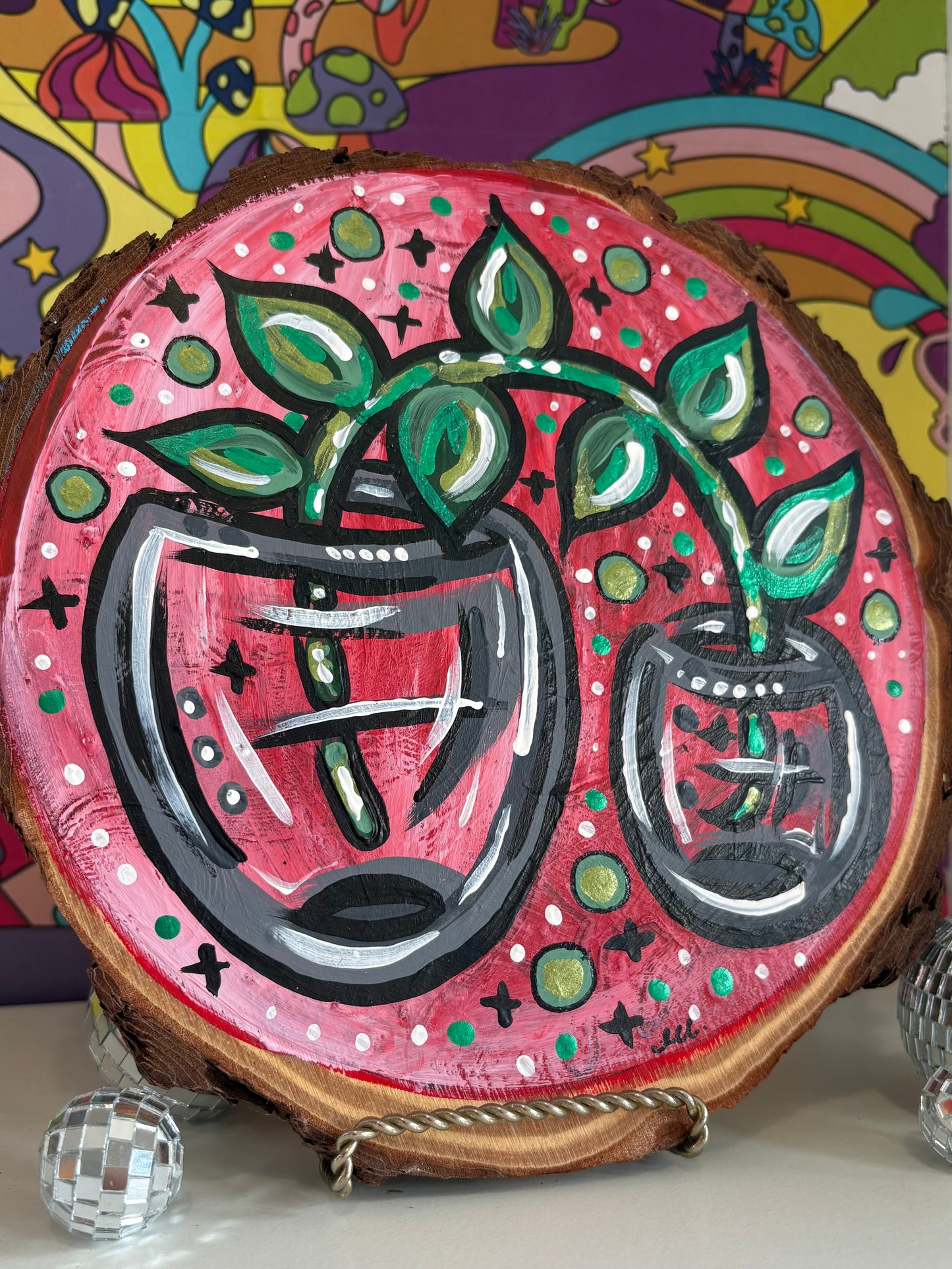 Georgia Astrum - Original Painting on Wood