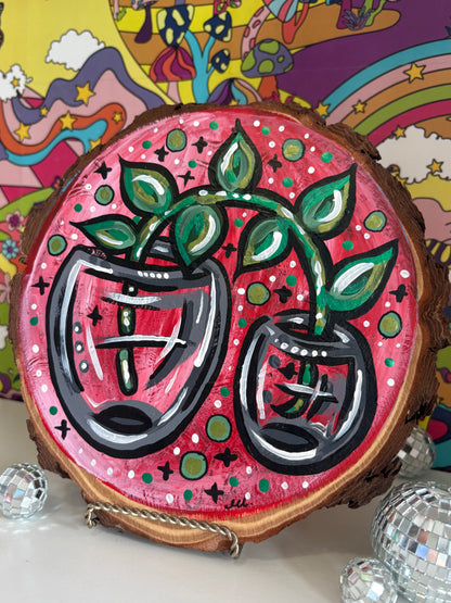 Georgia Astrum - Original Painting on Wood