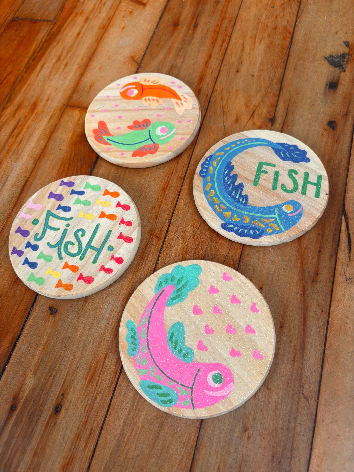 Georgia Astrum Coaster Set - Fishy