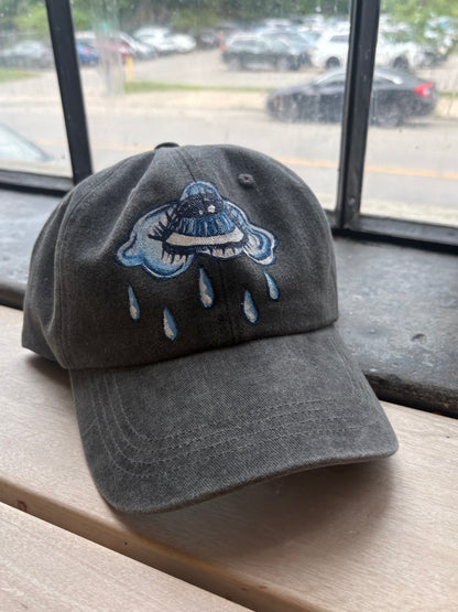 Blooming Artistry Hand Painted Hat