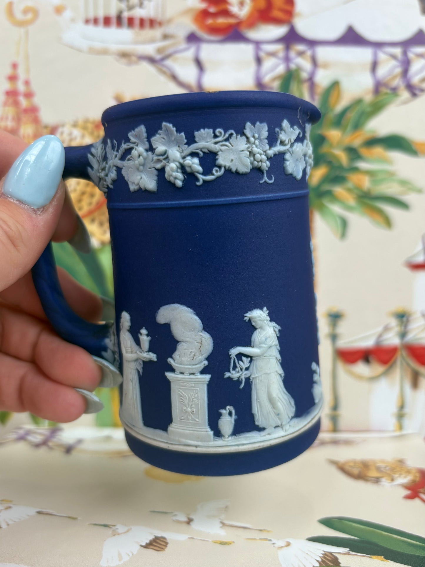 Wedgwood Vintage Cobalt Pitcher