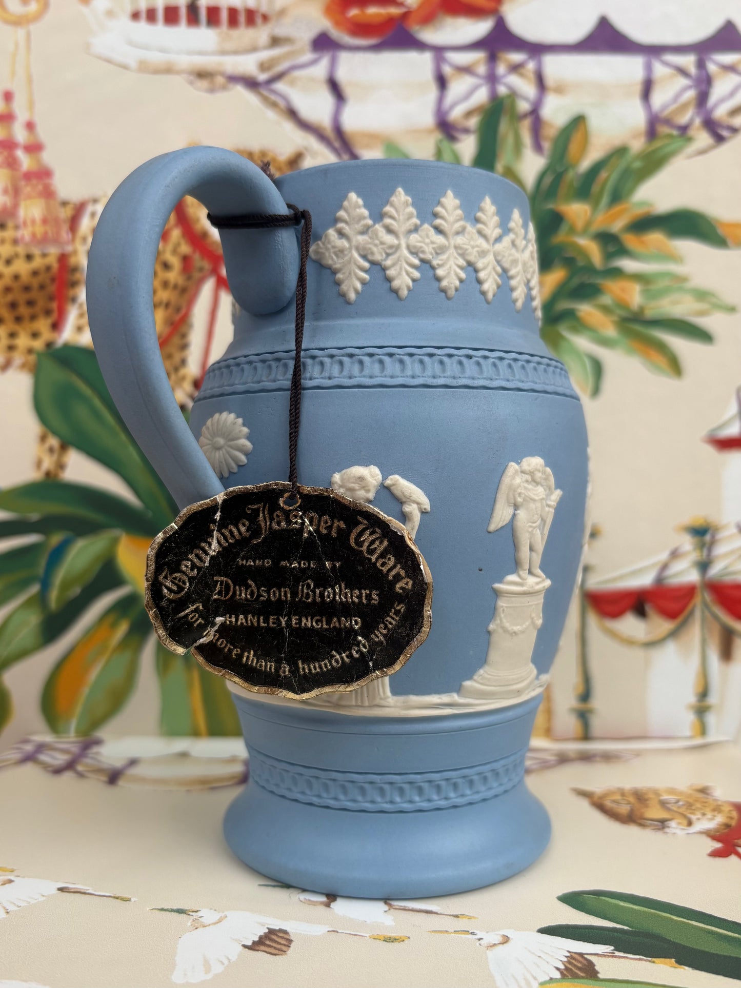 Jasperware Vintage Pitcher