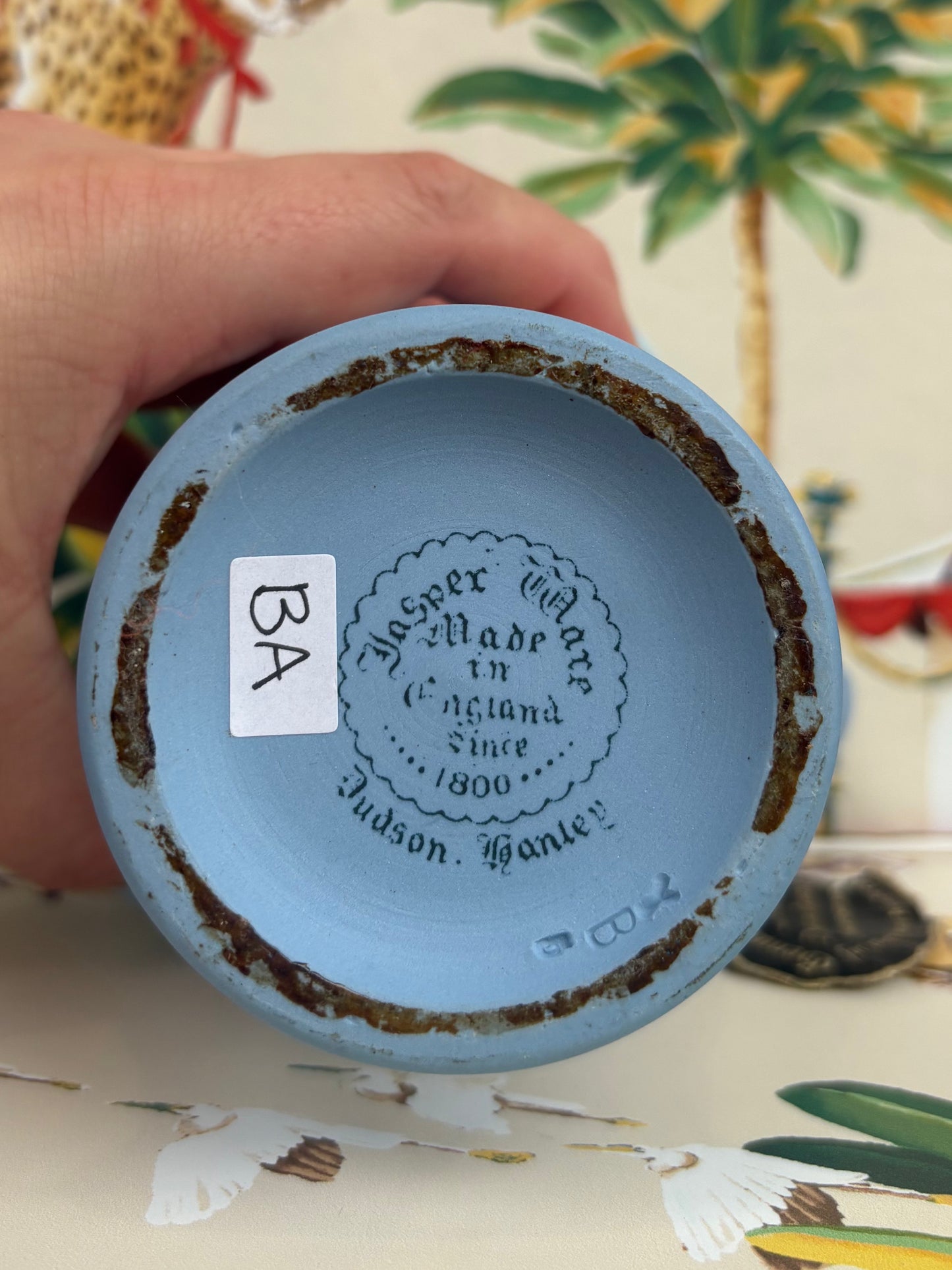 Jasperware Vintage Pitcher