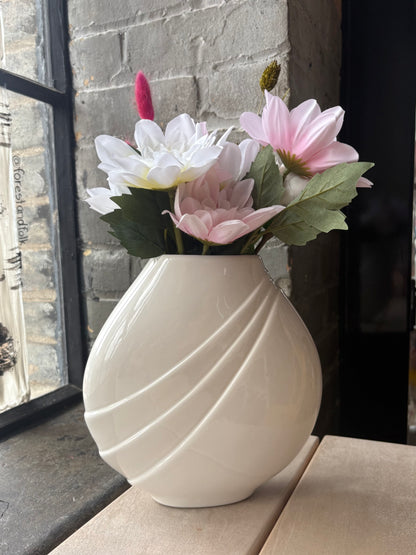White Vintage Vase