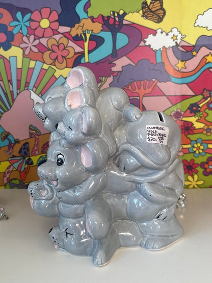 Climbing Mice Piggy Bank
