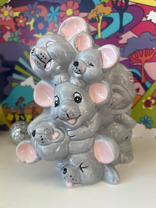 Climbing Mice Piggy Bank