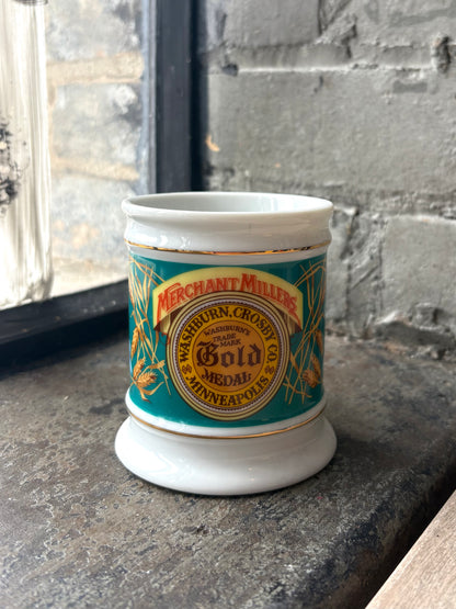 Vintage Gold Medal Mug