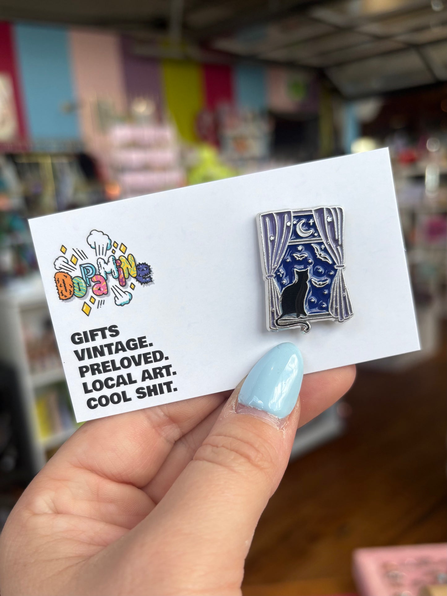 Good Night Kitty - Enamel Pin
