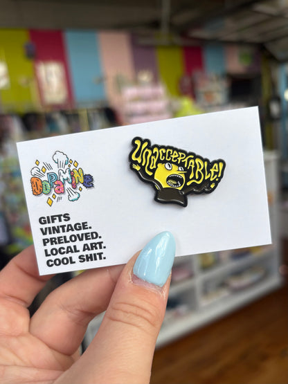 Lemongrab Unacceptable - Enamel Pin