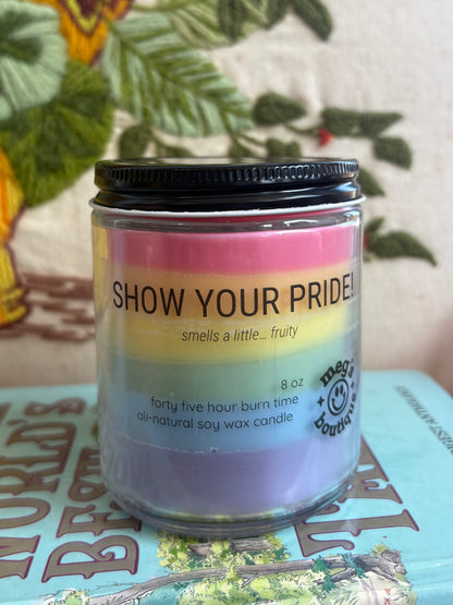 Show Your Pride Candle