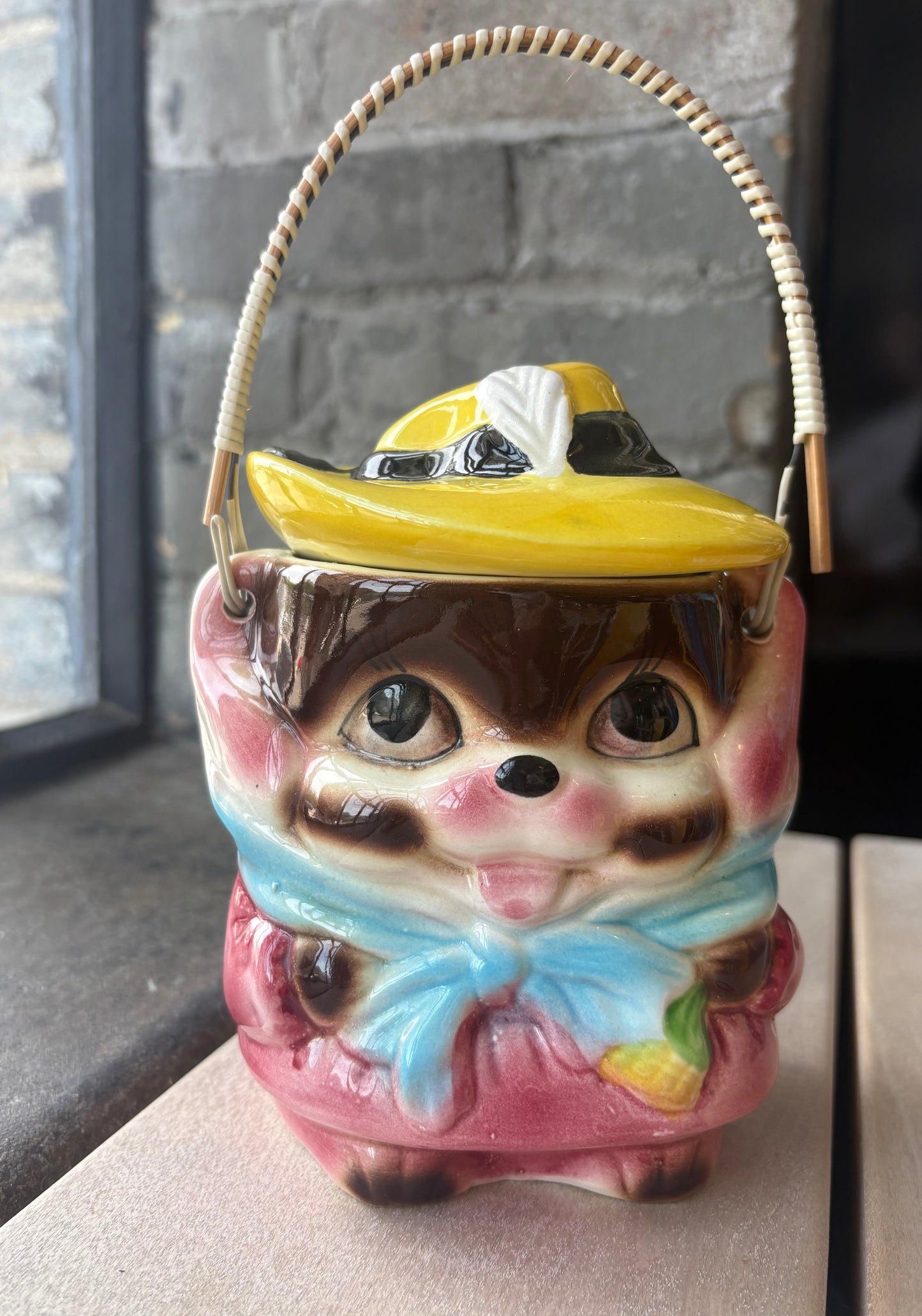 Dog-Bear Kitschy Planter