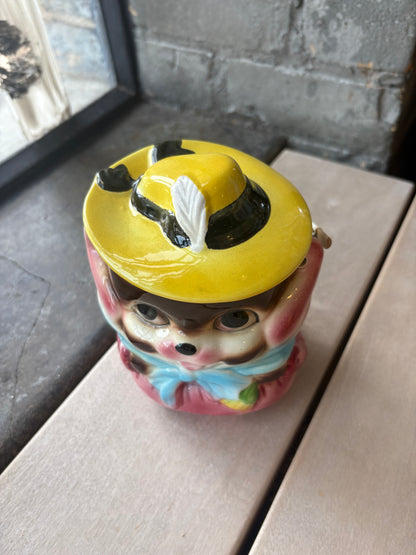 Dog-Bear Kitschy Planter