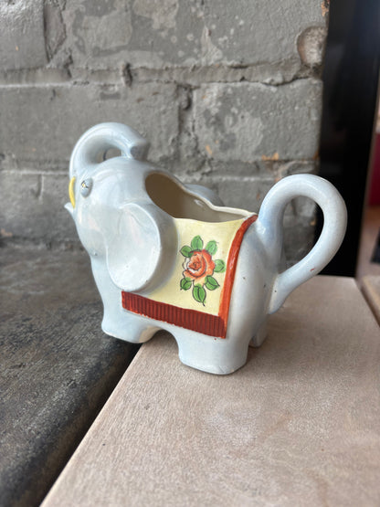 1920's Japan Hand Painted Elephant Creamer