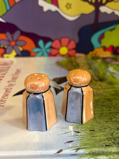 Japan Lustreware Mini Salt Shakers