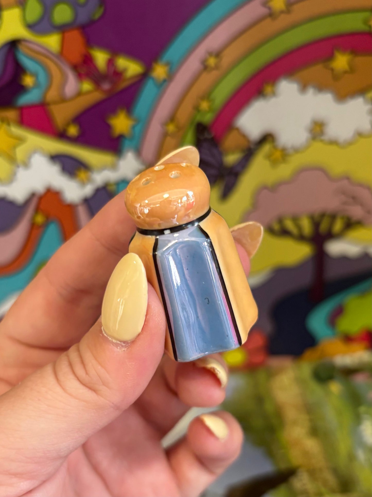 Japan Lustreware Mini Salt Shakers