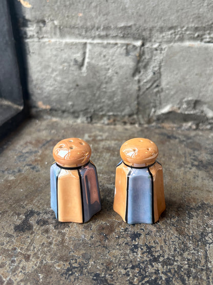 Japan Lustreware Mini Salt Shakers