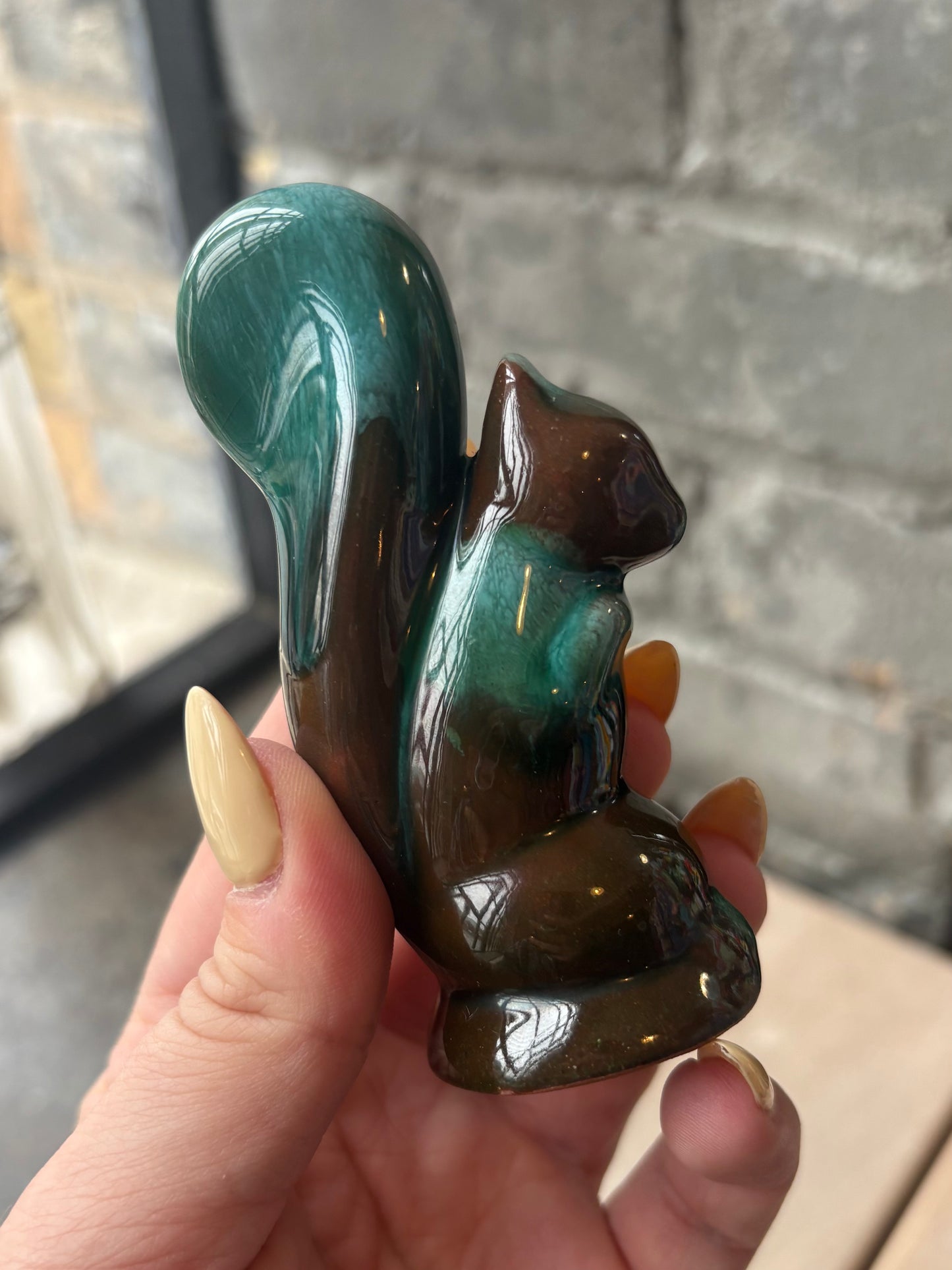 Baby Squirrel Blue Mountain Pottery