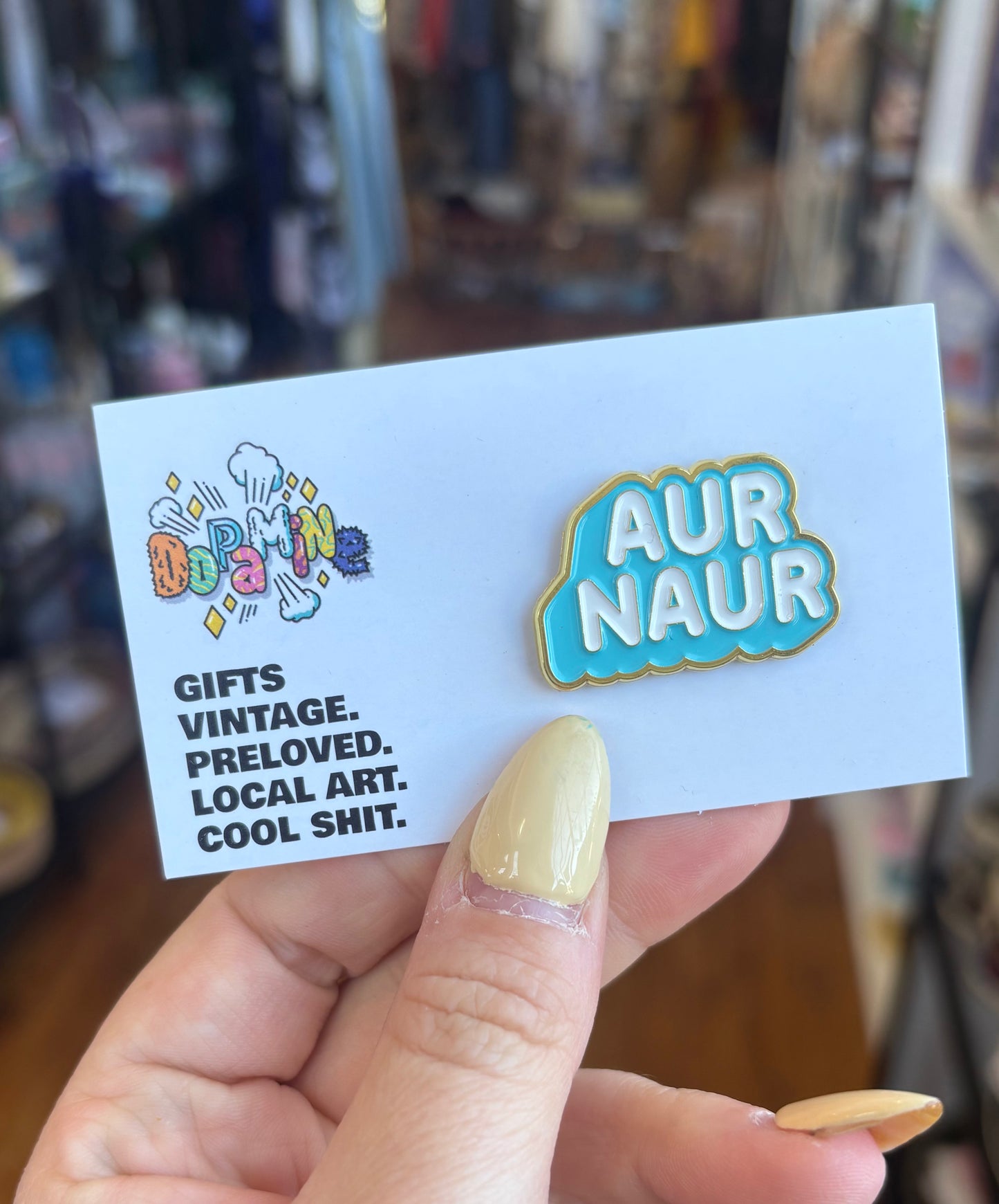 Aur Naur - Enamel Pin