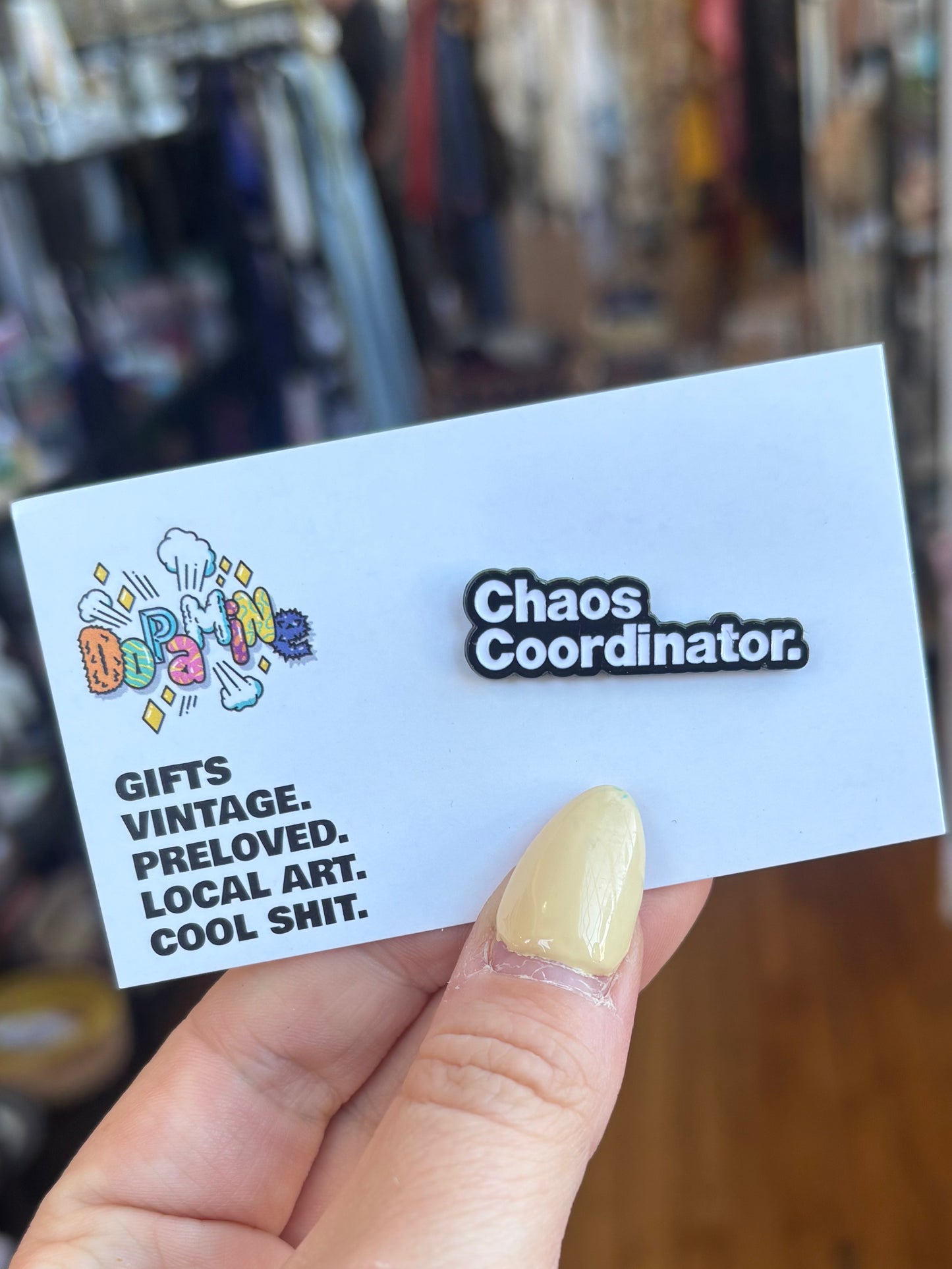 Chaos Coordinator - Enamel Pin