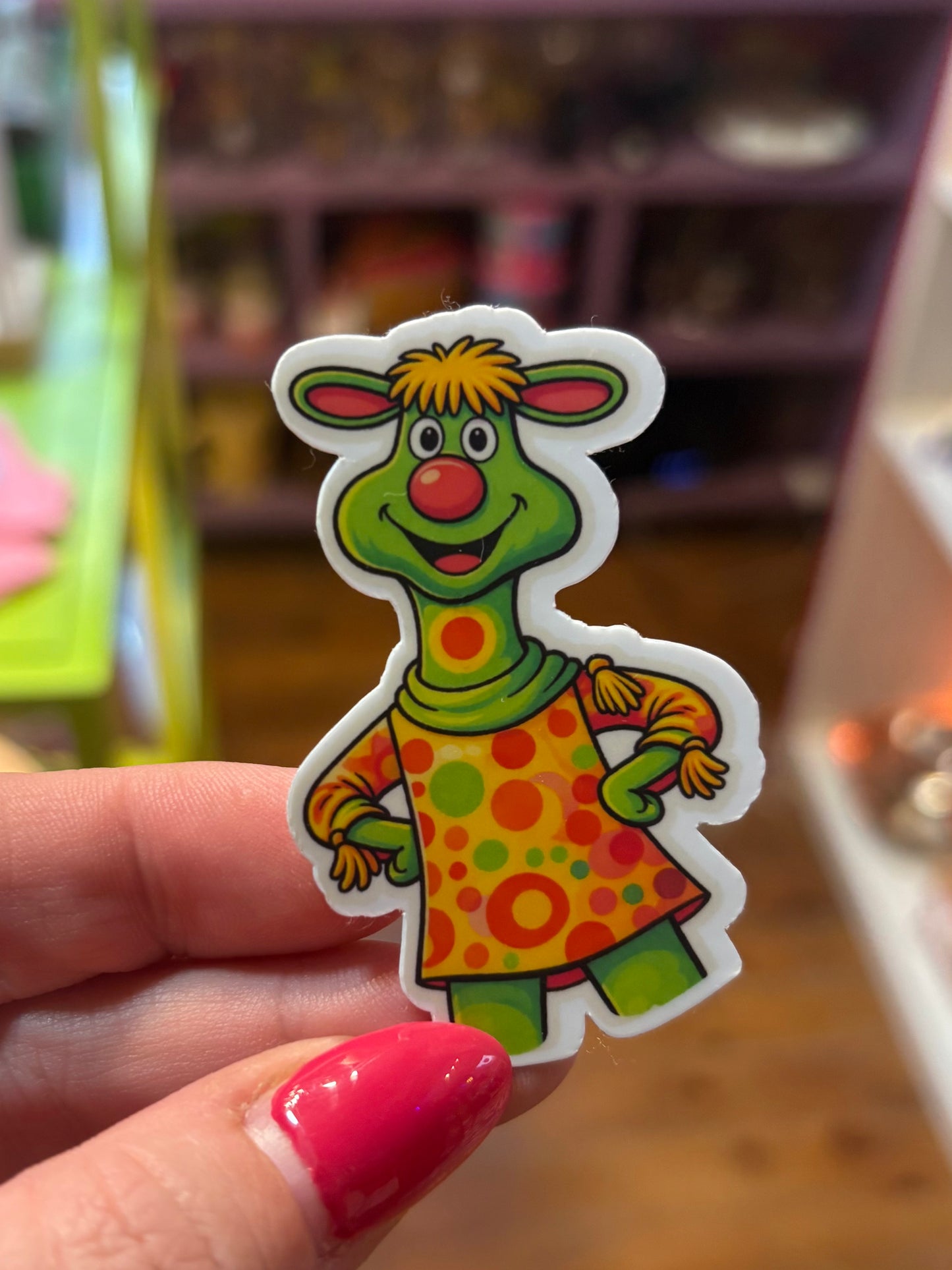 Polkaroo Vinyl Sticker