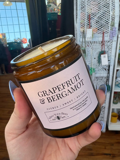 Mind Your Bees Soy Candle 8oz