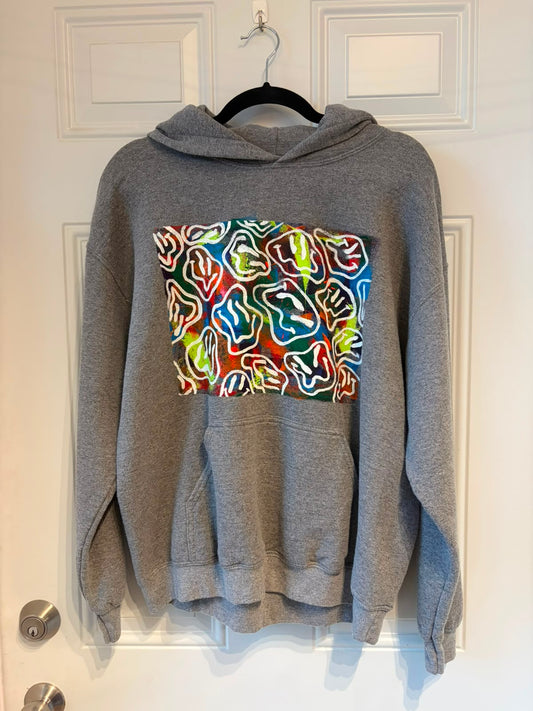 Custom Hoodie by Blooming Artistry - size Medium