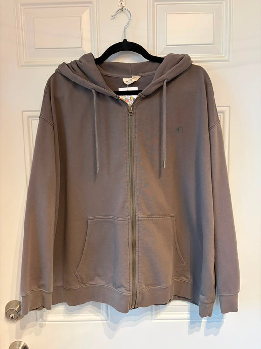 Americanino Casual Zip-Up Hoodie - size Large