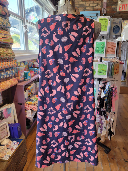 Redbubble Human Organs A-Line Dress - size Large