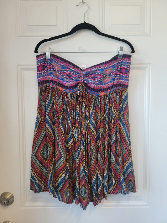 Free People Elowen Tube Romper - size Medium