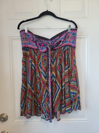Free People Elowen Tube Romper - size Medium