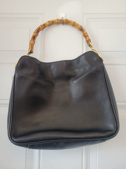Vintage 1990s Gucci Bamboo tote bag