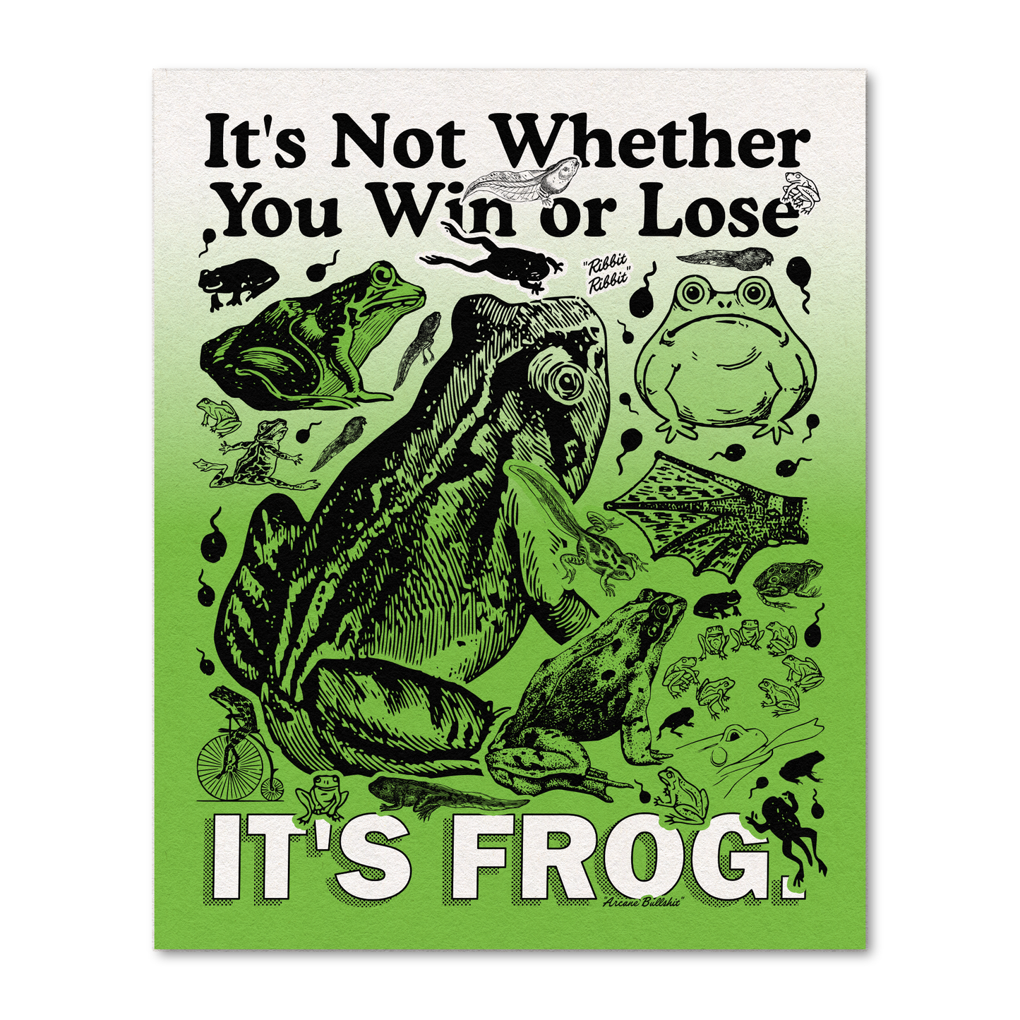 "It's Frog" poster