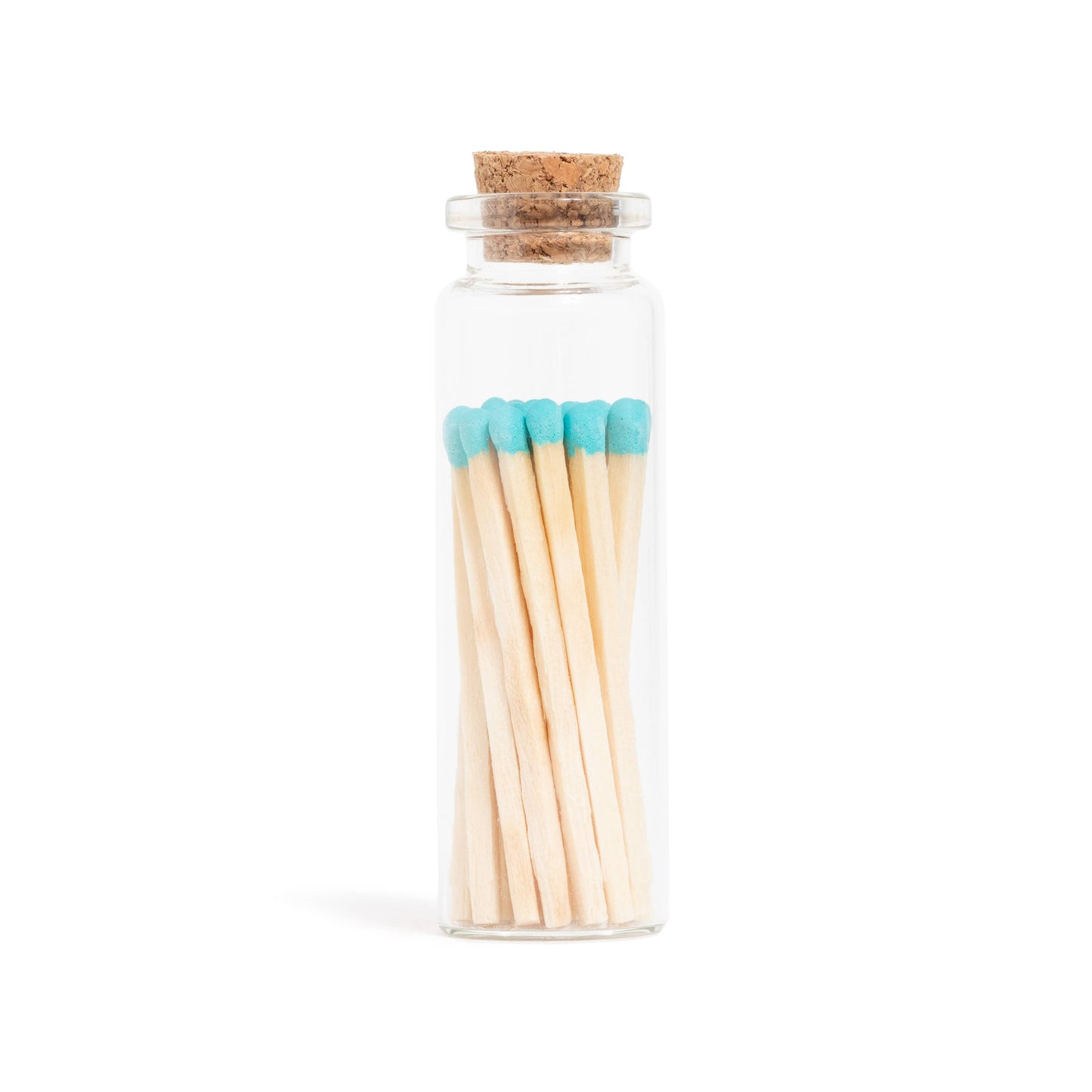 Colour Tip Matches in Small Corked Vial