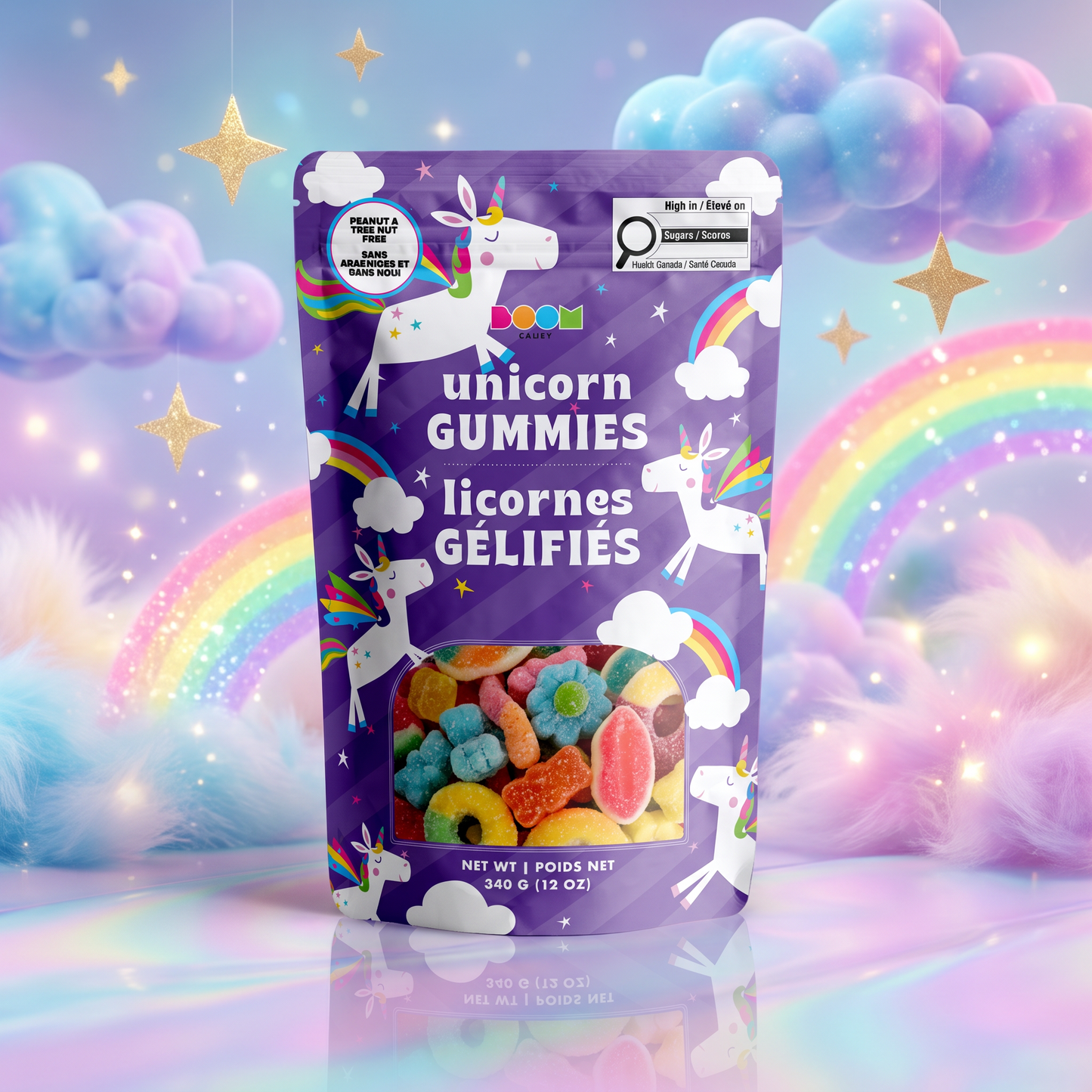 Rainbow Unicorns | Sweet Whimsical Sweets | 340g