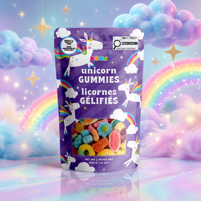 Rainbow Unicorns | Sweet Whimsical Sweets | 340g