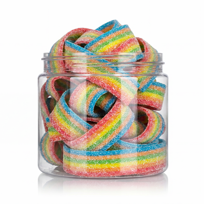 Rainbow Sour Belts | Sour Tangy Candy | 340 g