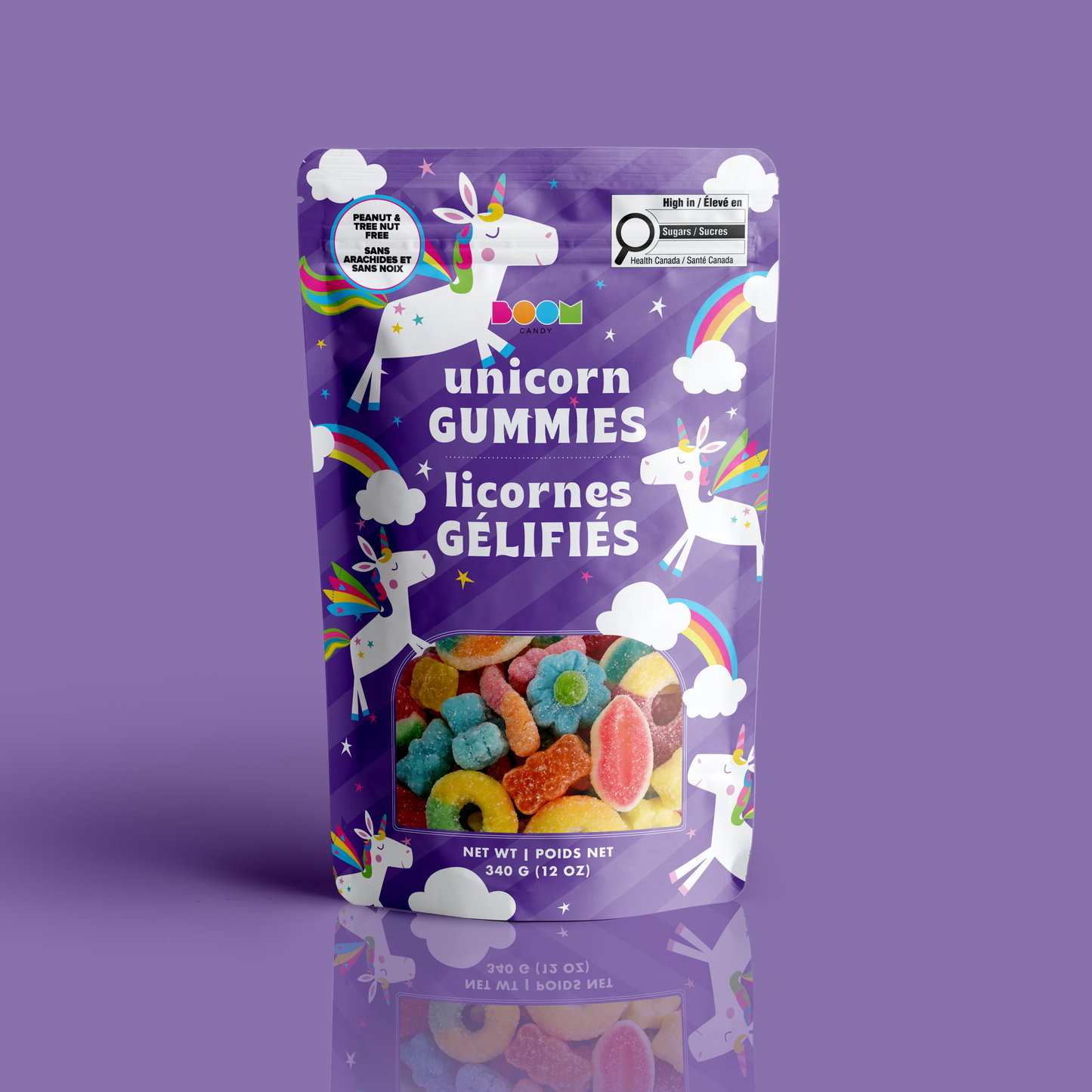 Rainbow Unicorns | Sweet Whimsical Sweets | 340g